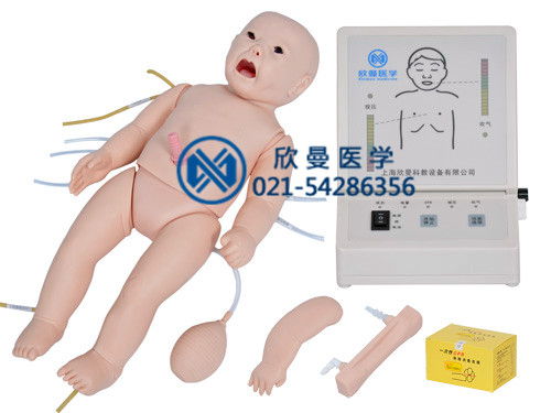 CPR154新生兒心肺復蘇模擬人（心肺復蘇、氣管插管、護理三合一）
